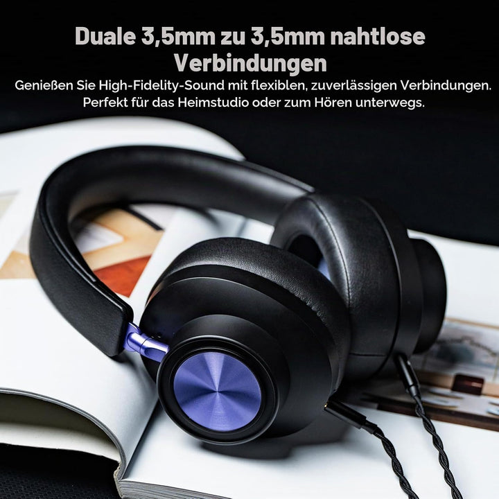 LINSOUL Kiwi Ears x Z Reviews: Serene Planar-Magnet-Treiber Over-Ear-Gaming-Kopfhörer, vollständig g