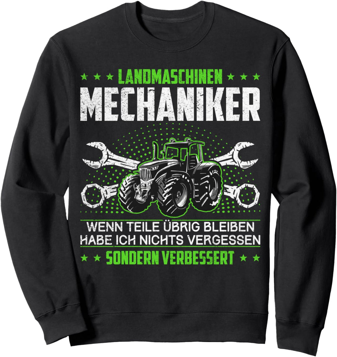 Lustiges Landmaschinenmechaniker Sweatshirt