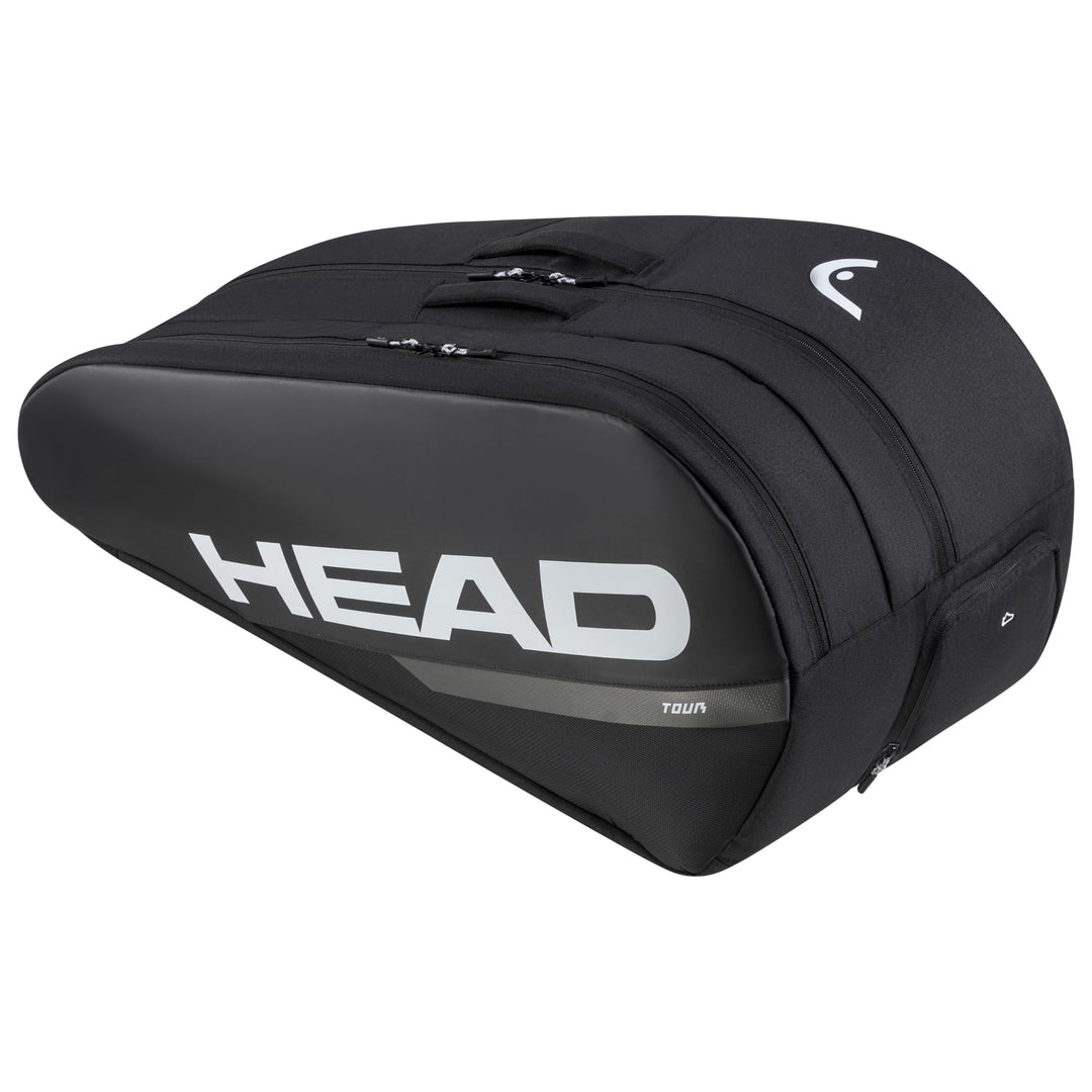 HEAD Tour Racquet Bag L Schwarz/Weiss, Schwarz/Weiss