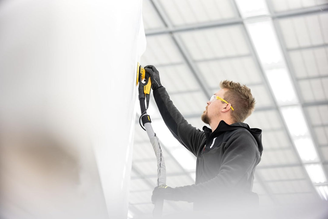 Mirka DEROS II 680 Exzenter-Schleifer Schleifmaschine mit Absaugung für Ø 150mm Schleifpapier / 8,0m