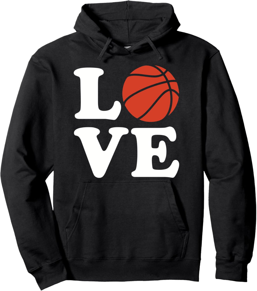 Basketball Liebe Pullover Hoodie