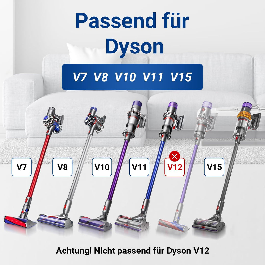 VIOKS Staubsauger Rohr Lila Stab Ersatz für Dysоn Rohr 967477-04 für V5, V7, V8, V10, V11, V15, SV10