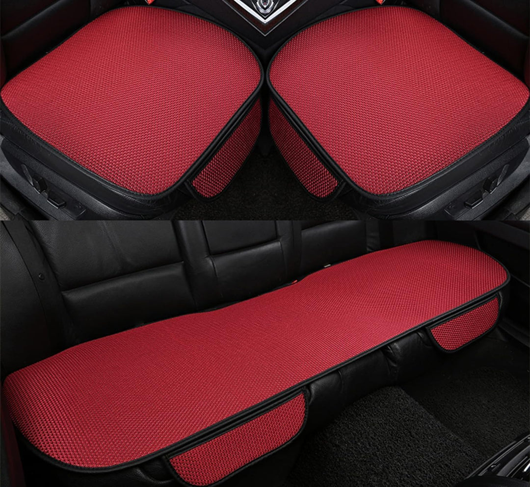 Auto Accessori Lupex Sitzbezug Set 3-teilig Universal Auto | Sitzschutz 2 Vordersitze und 1 Rücksitz