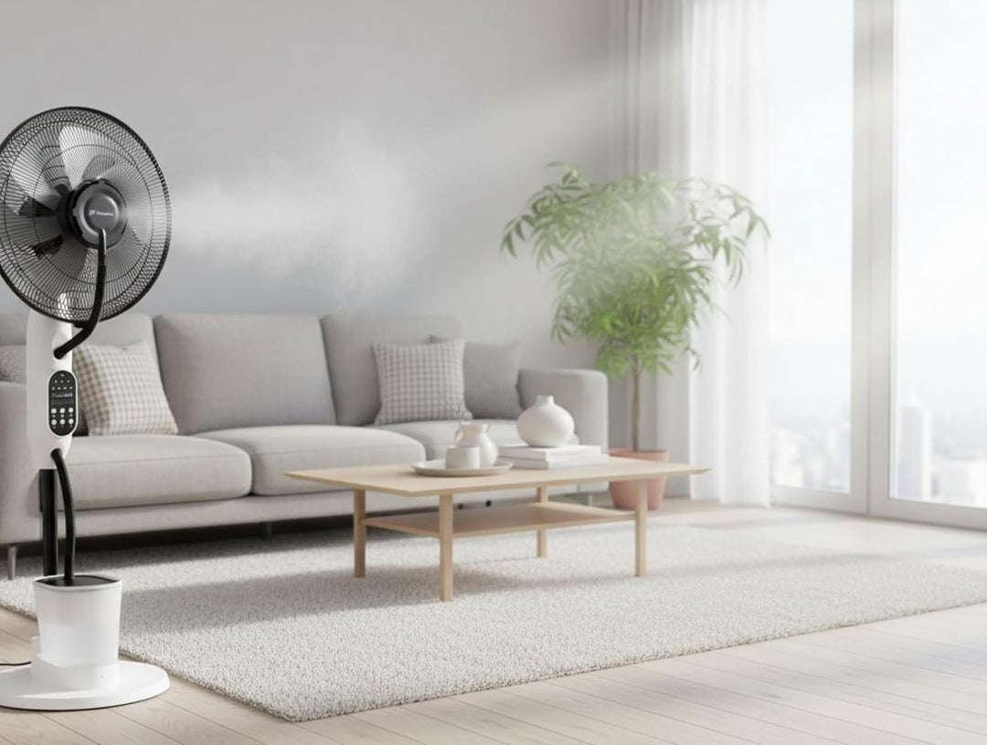 Misty 4 Purline Digitaler Verneblungsventilator Gleichstrom Misty 12, Misty 12