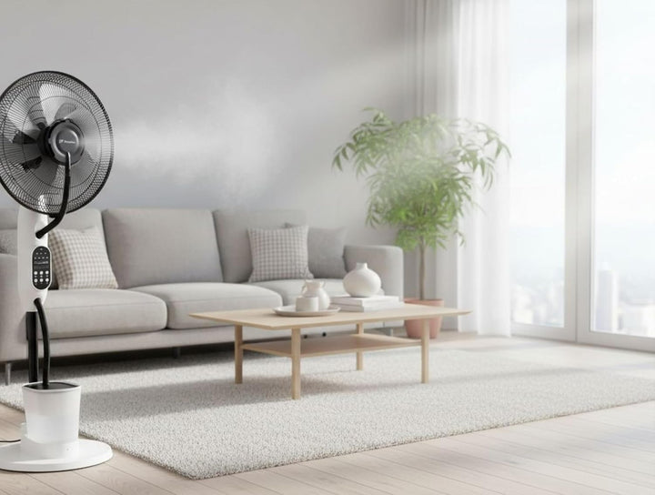 Misty 4 Purline Digitaler Verneblungsventilator Gleichstrom Misty 12, Misty 12