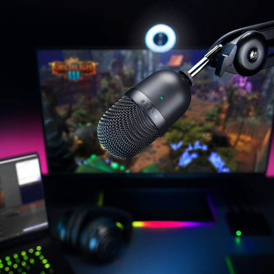 Razer Seiren Mini USB Kondensatormikrofon: für Streaming und Gaming am PC - Professionelle Aufnahmeq