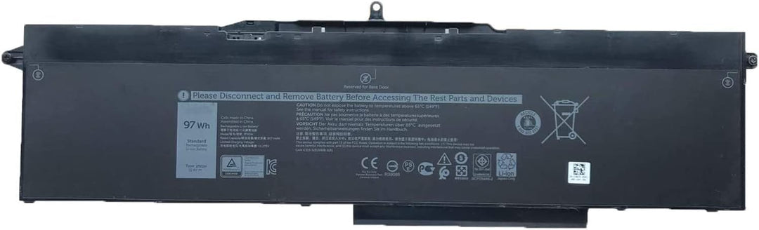 1FXDH 01WJT0 1WJT0 Laptop-Akku-Ersatz für Dell Latitude 15 5501 5511 Precision 3541 3551 Series(11.4