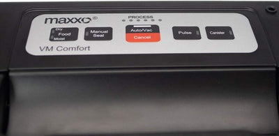 Maxxo VM Comfort Professionelle Vakuumierer mit cutter, 12 l/min, 700 mbar Folienschweissgerät für L