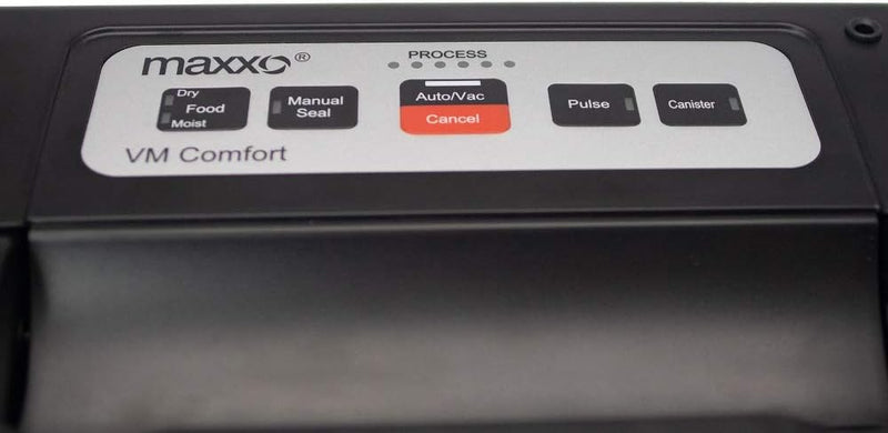 Maxxo VM Comfort Professionelle Vakuumierer mit cutter, 12 l/min, 700 mbar Folienschweissgerät für L