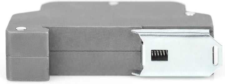 DIGITUS PoE Überspannungsschutz - bis 10 kV - 2X RJ45-Port - PoE++ - DIN-Schienenmontage - IP40 Schu