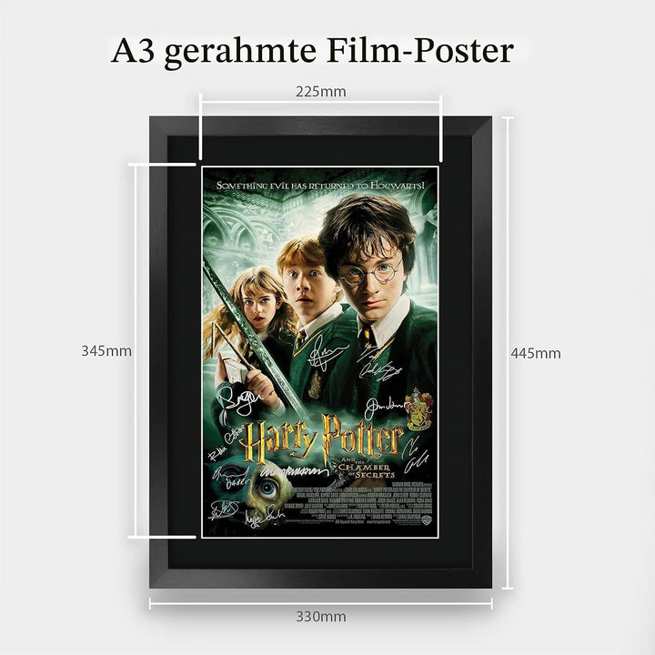 HWC Trading Kammer des Schreckens Harry Potter Die Darsteller Daniel Radcliffe Emma Watson Rupert Gr