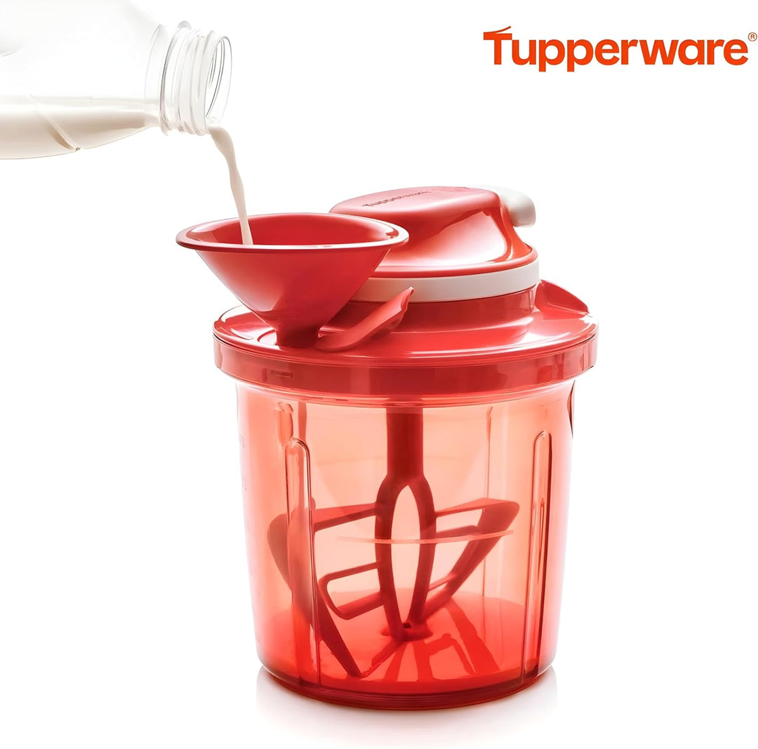 Tupperware Chef Extra-Chef Supersonic 1,35 L rot Chef Zerkleinern Extra Chef NEU
