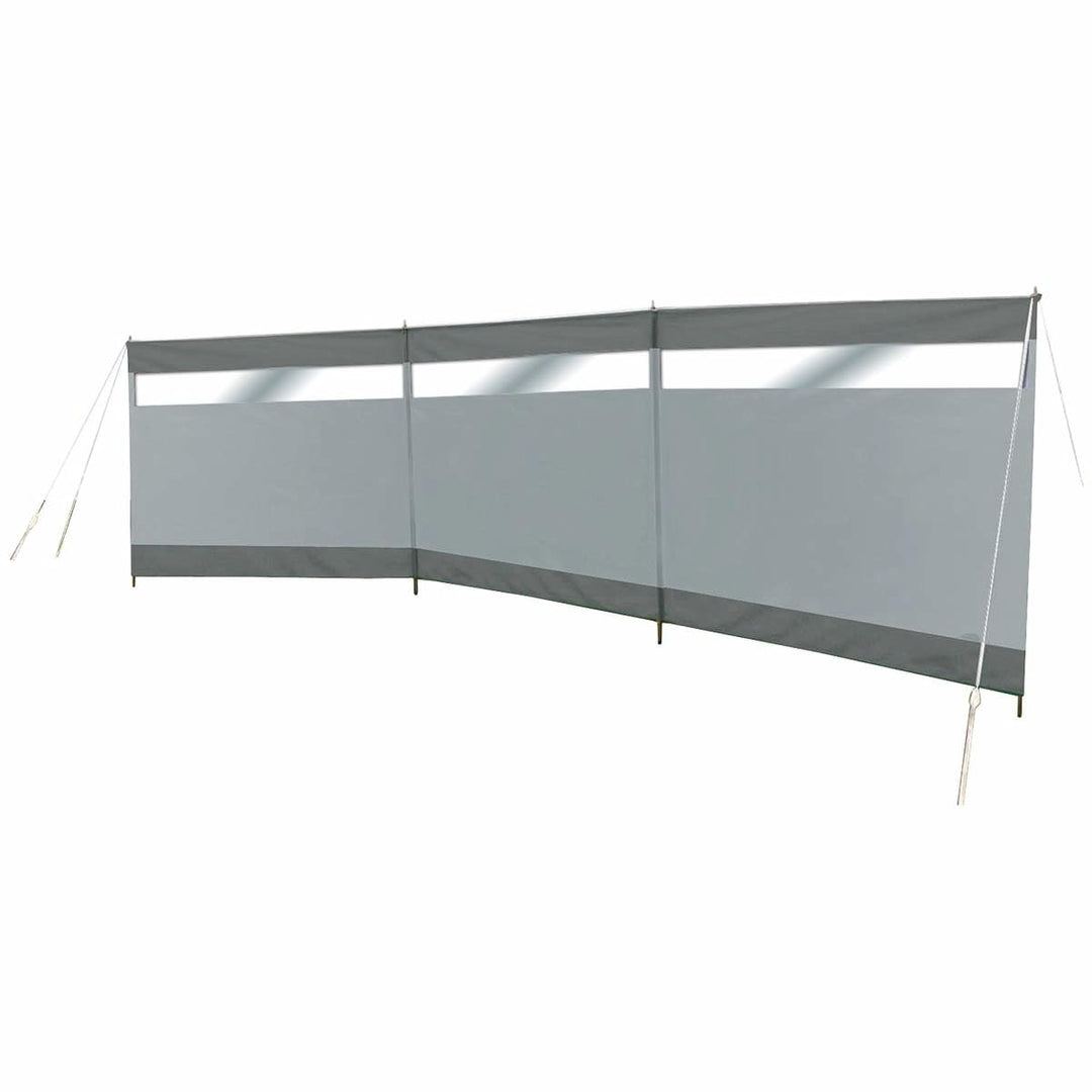 BO-Camp Dennis 4 Pole Windbreak Grau/Anthrazit, Grau/Anthrazit