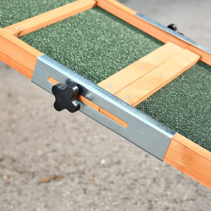 Mucola Hunderampe Autorampe klappbar Einstiegshilfe für Hunde – Tragbare Haustierrampe 155x40cm bis