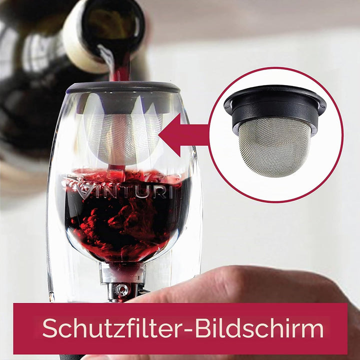 Vinturi Weinbelüfter A Rotweinglas, A Rotweinglas