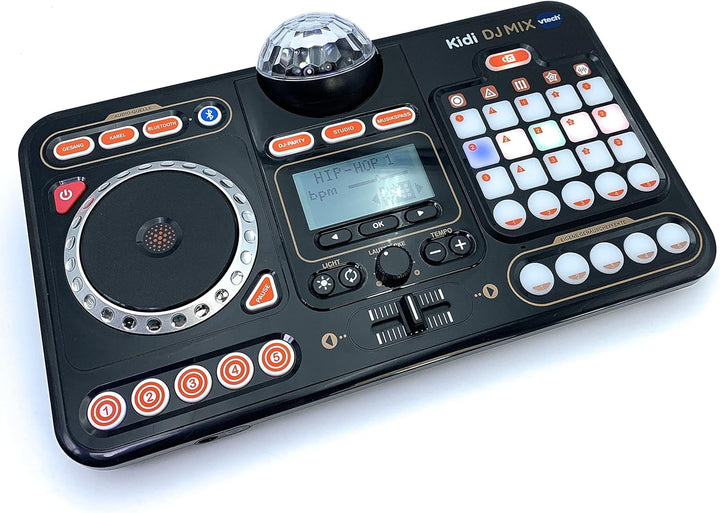 VTech Kidi DJ Mix – 10-in-1 DJ-Mischpult mit Jog-Wheel und vielen Effekten zum Bearbeiten der Musik