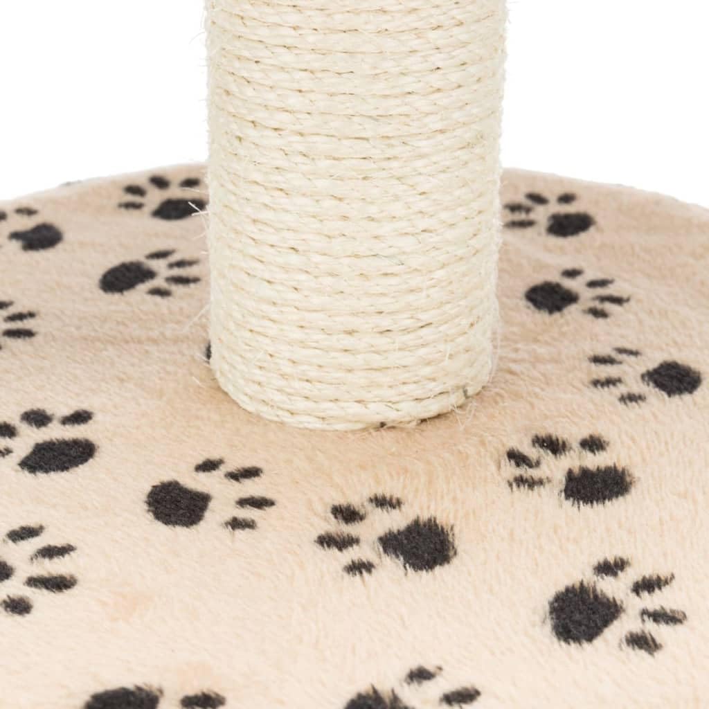 Trixie 43704 Kratzbaum Toledo, 61 cm, beige Beige/Schwarz Medium (13 x 13 x 24 in.), Beige/Schwarz M