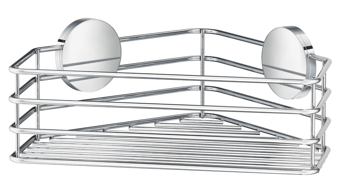 Smedbo Eck Dusche Korb Design selbstklebend aus verchromtem Edelstahl, silber
