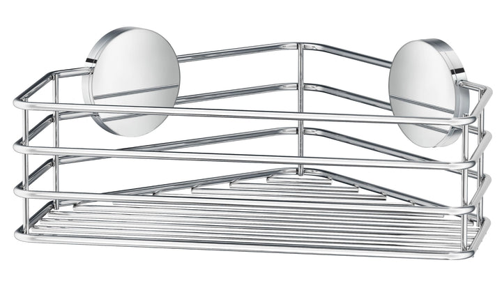 Smedbo Eck Dusche Korb Design selbstklebend aus verchromtem Edelstahl, silber