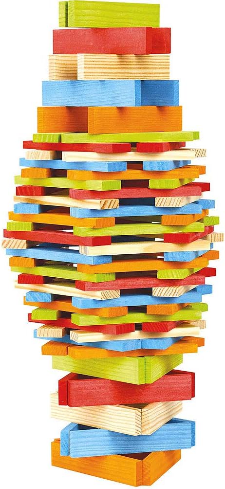 JeuJura 8336 Spiel, BAU- – blöcke Color – 100-teilig Einheitsgrösse, Einheitsgrösse