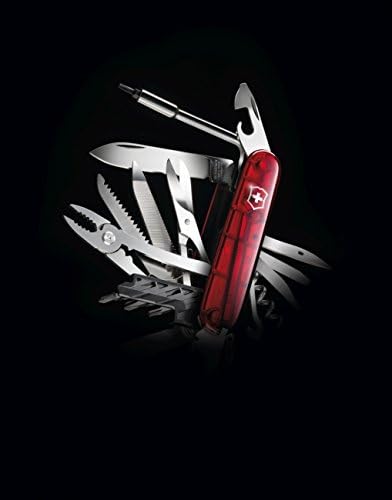 Victorinox Taschenmesser Cyber Tool L (39 Funktionen, Metallfeile, Bit-Schlüssel, Kugelschreiber, Za