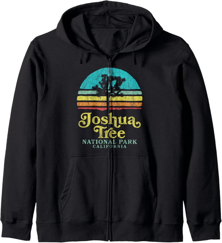 Vintage Joshua Tree National Park Retro Kapuzenjacke