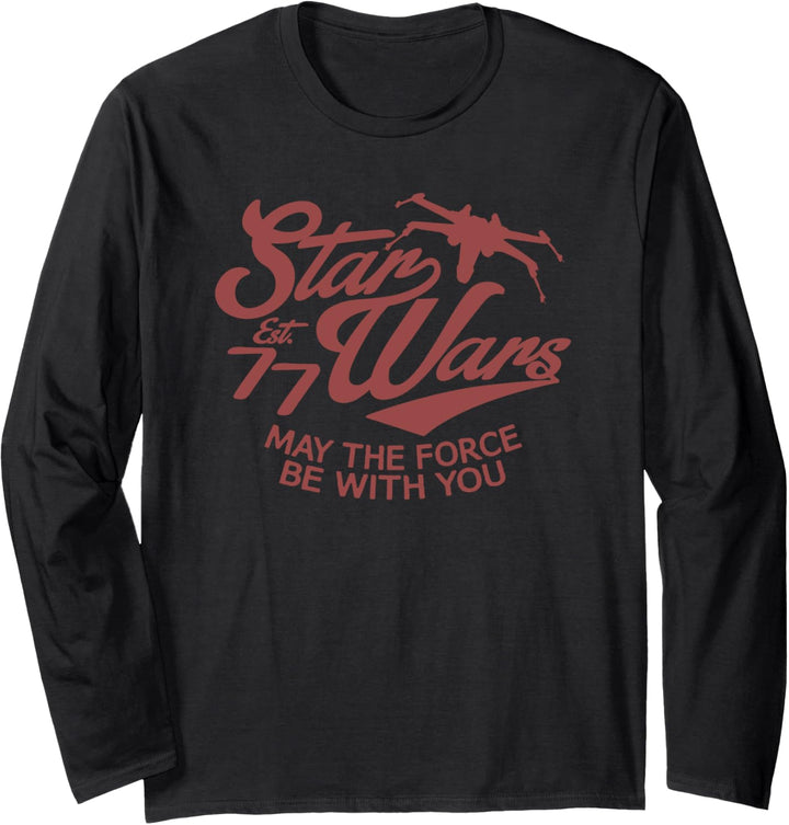 Star Wars '77 Retro X-Wing Vintage Craft Langarmshirt