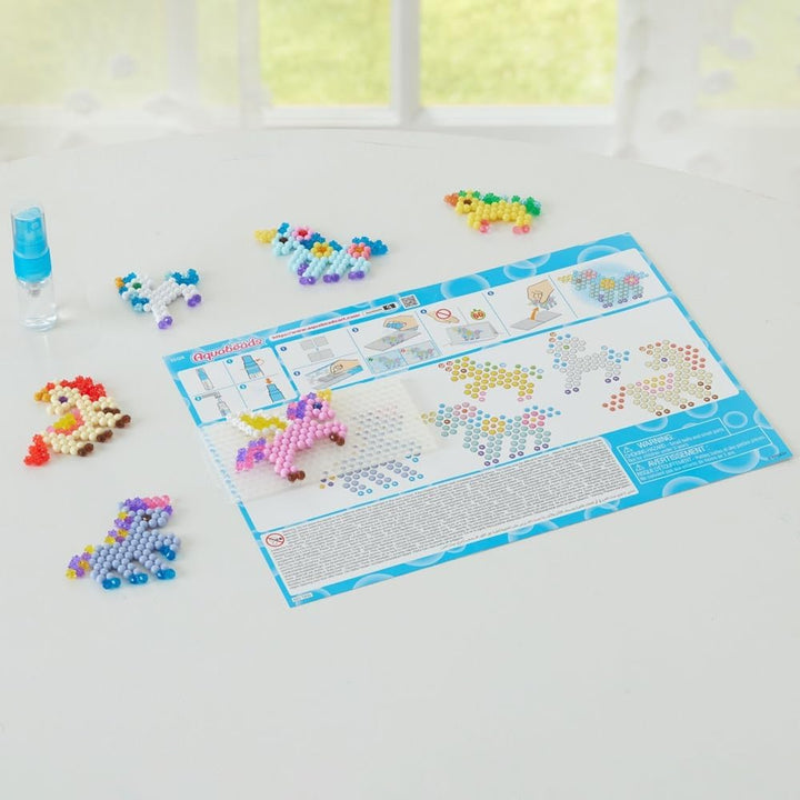 Aquabeads - 35128 enfres Unicorn Fantasy Craft Kit - Arts & Crafts Bead Activity Toy