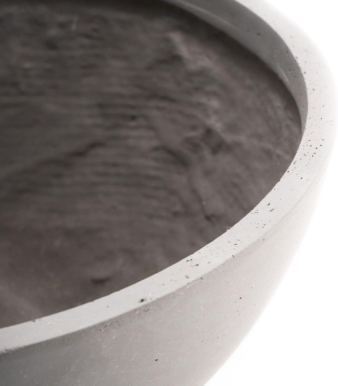 Pflanzwerk® Pflanzkübel Pflanzschale Bowl Ø 36cm Grau *Frostbeständige Blumenschale* *Premiumqualitä