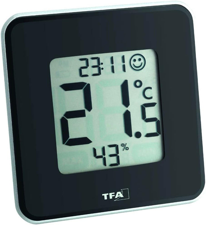 Sparset Thermo-Hygrometer TFA 30.5021 Style (2 x schwarz)
