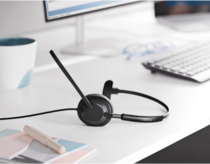 Jabra Engage 50 II schnurgebundenes Mono-Headset mit Link Call Control, geräuschunterdrückender 3-Mi