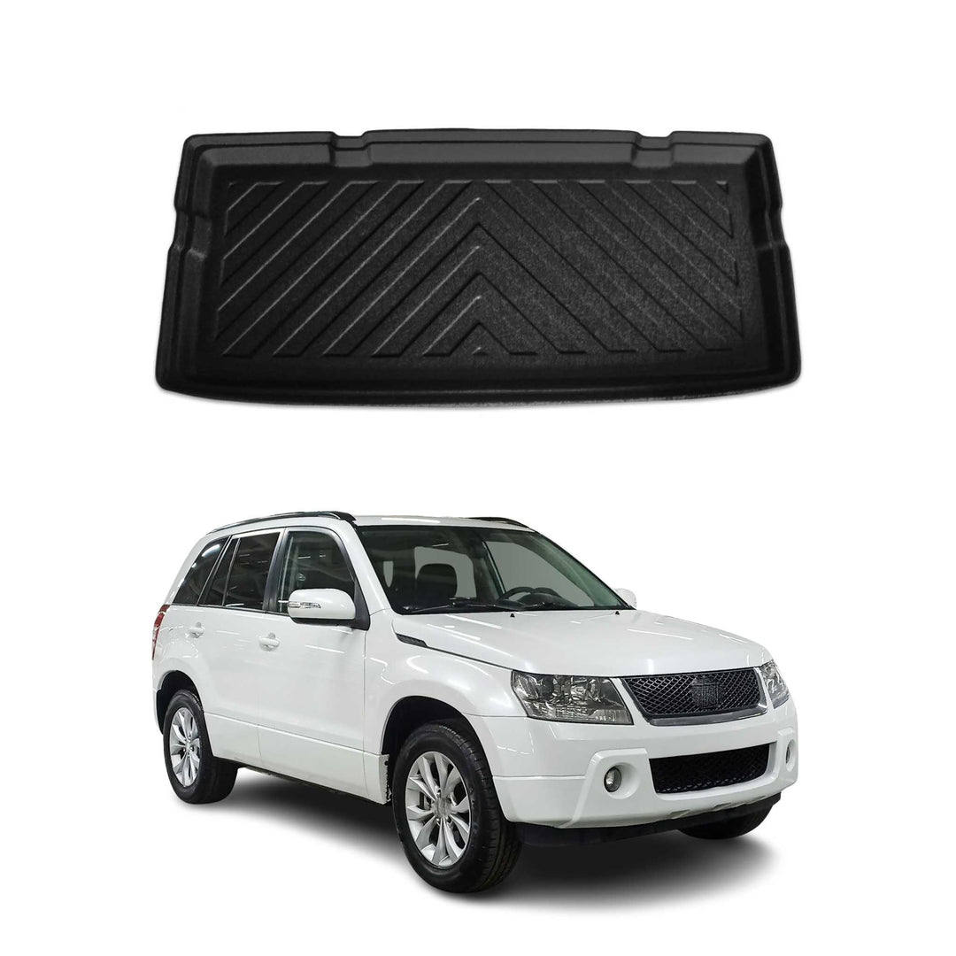OMAC Kofferraumwanne Laderaumwanne kompatibel mit Suzuki Grand Vitara 2006-2015 Gummi TPE