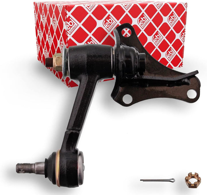 febi bilstein 41981 Lenkzwischenhebel mit Kronenmutter und Splint , 1 Stück