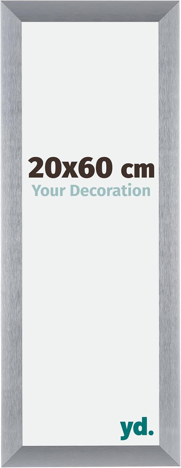 yd. Your Decoration - Bilderrahmen 20x60 cm - Bilderrahmen aus Aluminium mit Acrylglas - Antireflex