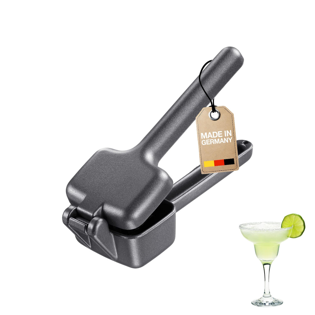 Westmark Eiscrusher Cuby Black Edition – Manueller Crushed Ice Maker für Eiswürfel, Slushy & Cocktai