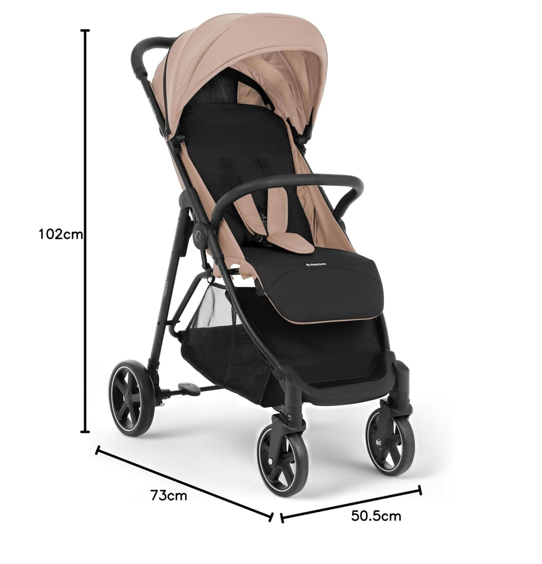 KikkaBoo Kindersportwagen ALEXA, Kinderwagen bis zu 22 kg, leicht, kompakt, einhändiges Falten, vers