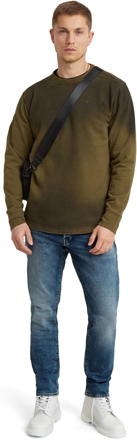 G-STAR RAW Herren 3301 Tapered Jeans 35W / 32L Blau (Vintage Azure 51003-c052-a802), 35W / 32L Blau