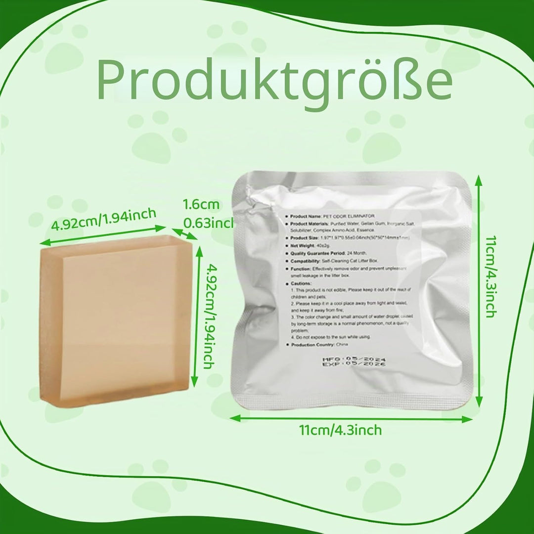 6 Stück N50 2.0 Geruchsvernichter für Petkit Pura Max/Max 2 | Geruchsentferner Pods | Neutralisiert