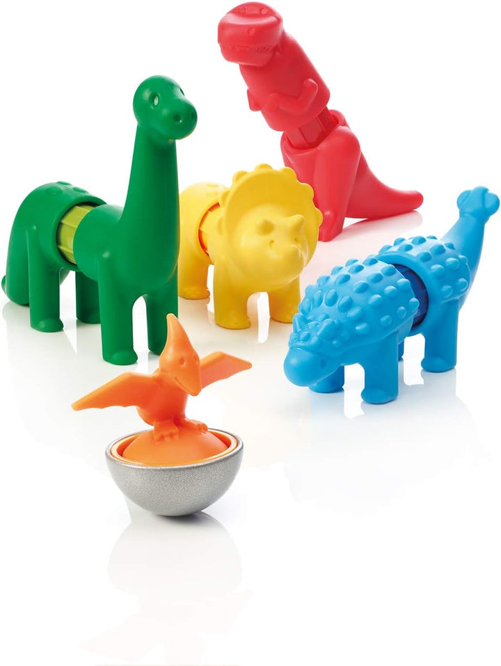 SMARTMAX - My First Dinosaurs, Magnetic Discovery Play Set, 14 Pieces, 1-5 Years Einzelbett, Einzelb