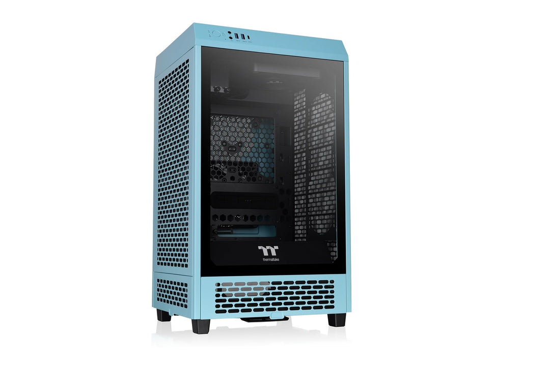 Thermaltake The Tower 200 | Mini Chassis | Turquoise, Turquoise