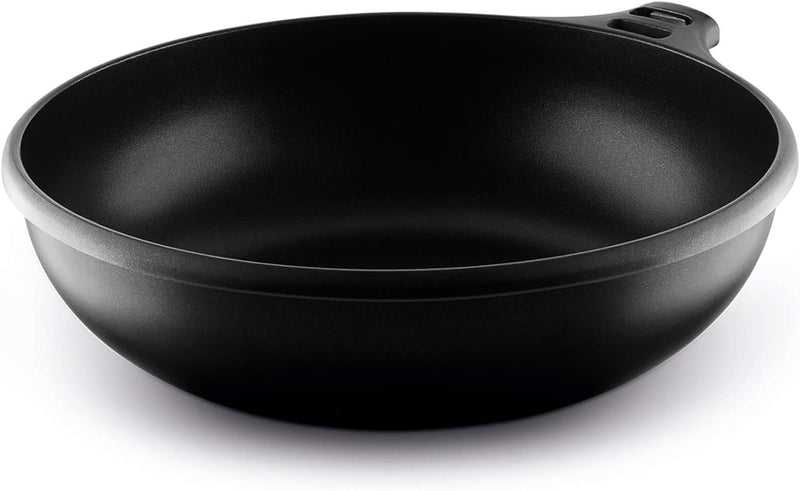 Castey Fundix 28 cm - 4 Liter Induktions-Wok aus Aluminiumguss 28 cm Ohne Griff, 28 cm Ohne Griff