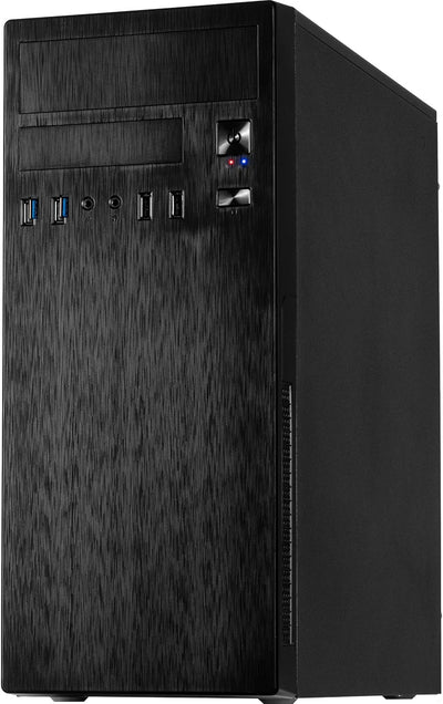 Inter-Tech Gehäuse IT-2812 Business, Mainboards bis ATX, schwarz