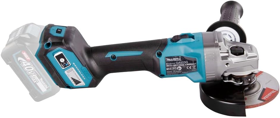 Makita GA023GZ Akku-Winkelschleifer 40V max. (ohne Akku, ohne Ladegerät), Akku-Winkelschleifer