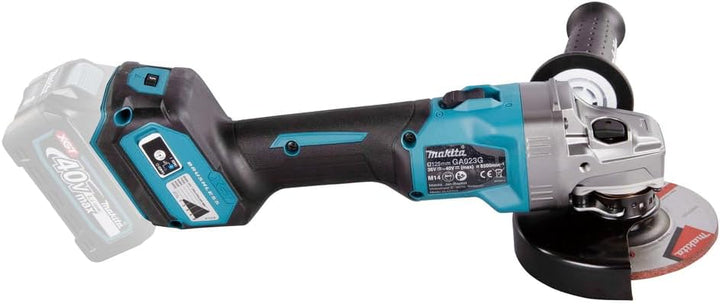 Makita GA023GZ Akku-Winkelschleifer 40V max. (ohne Akku, ohne Ladegerät), Akku-Winkelschleifer