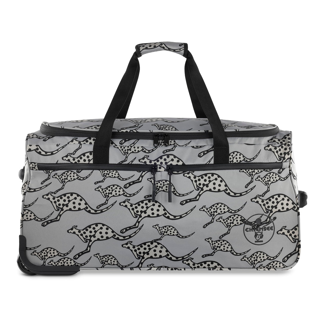 Chiemsee Jump N Fly Reisetasche auf Rollen, Unisex Weekender aus recyceltem PET, Grau, Grau