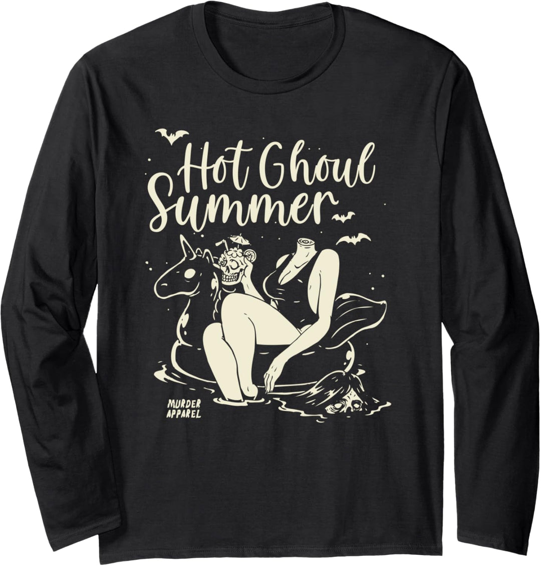 Hot Ghoul Summer Gothic Langarmshirt