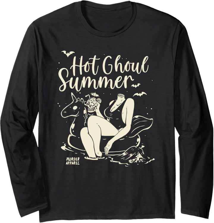 Hot Ghoul Summer Gothic Langarmshirt