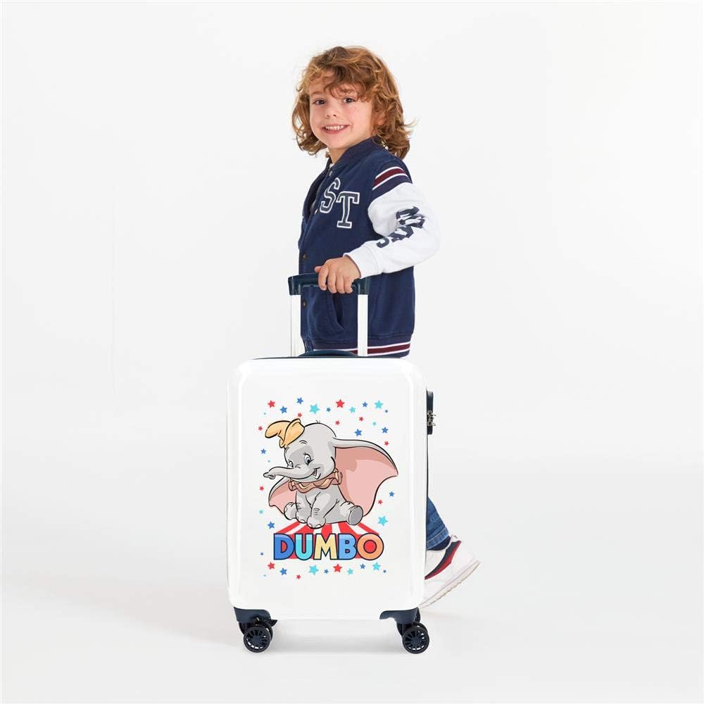 Disney Dumbo Kabinenkoffer Mehrfarbig 37x55x20 cms Hartschalen ABS Kombinationsschloss 32L 2,5Kgs 4