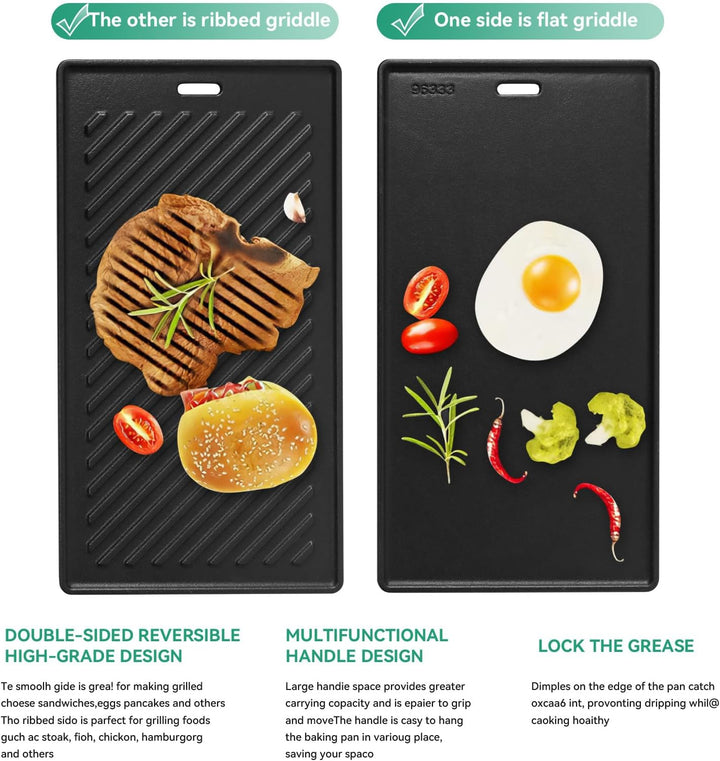 45 x 24cm Wendeplatte für alle RÖSLE VIDERO G2-, G3-, G4- und G6-Modelle (ab Modelljahr 2021), Unive