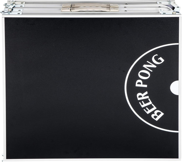 Beer Pong Tisch - Bier Pong Tisch aus Aluminium (höhenverstellbar und zusammenklappbar), für verschi
